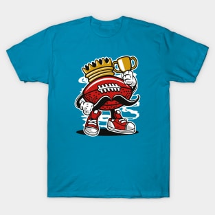 Football is King by WOOF SHIRT T-Shirt